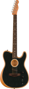 Fender Acoustasonic® Player Telecaster®, Rosewood Fingerboard, Brushed Black